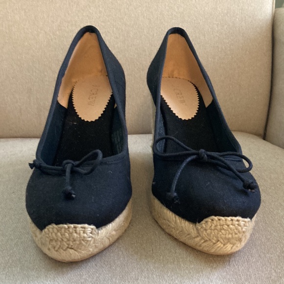 J Crew Heeled Espadrilles - Picture 2 of 3